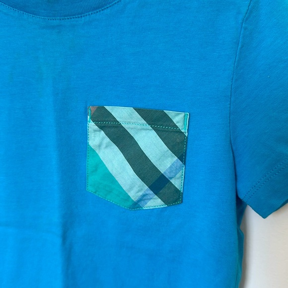 Burberry Boys' Check Pocket Tee - Little Kid size 4Y - Picture 3 of 6